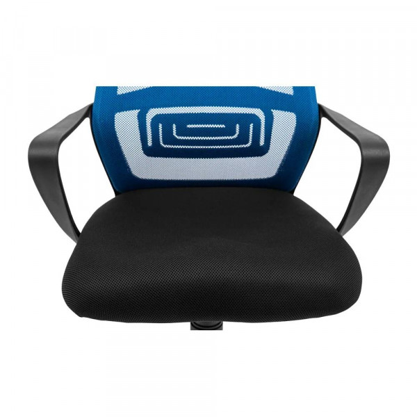 Фото - Кресло офисное Richman Профи Пластик Пиастра Сетка черная + синяя