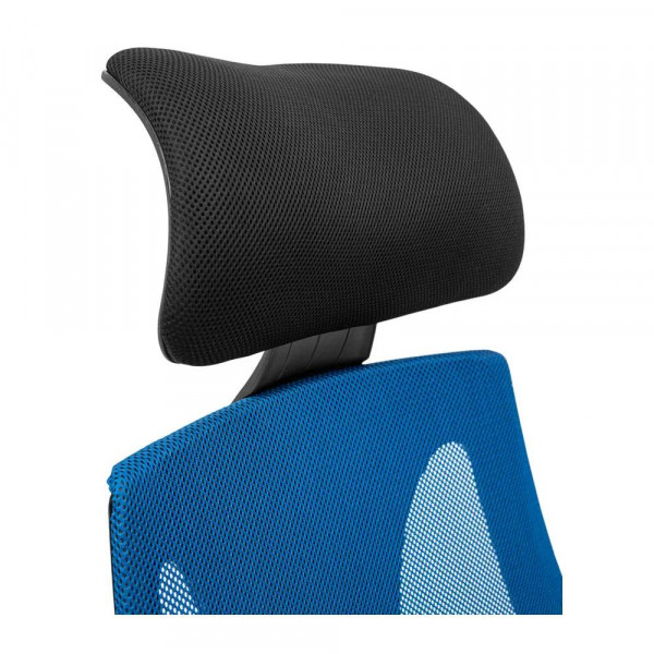 Фото - Кресло офисное Richman Профи Пластик Пиастра Сетка черная + синяя