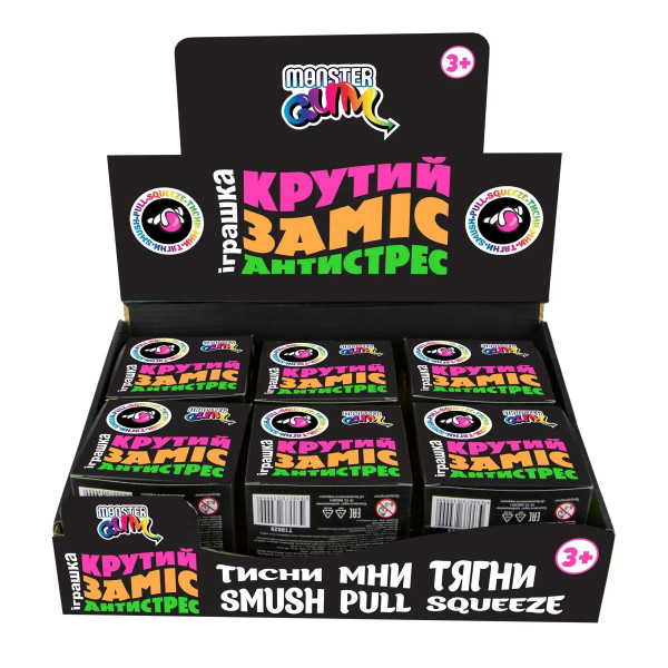Фото - Стретч-антистресс Monster Gum Крутой замес 10 см (T21575/1)