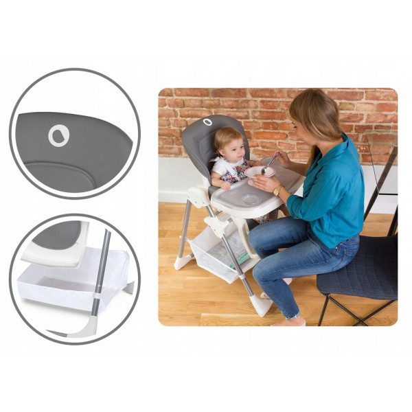 Фото - Стульчик для кормления трансформер Lionelo Linn Plus Grey
