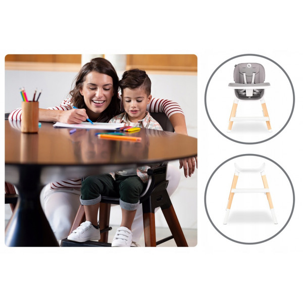 Фото - Стульчик для кормления трансформер Lionelo Mona Stone