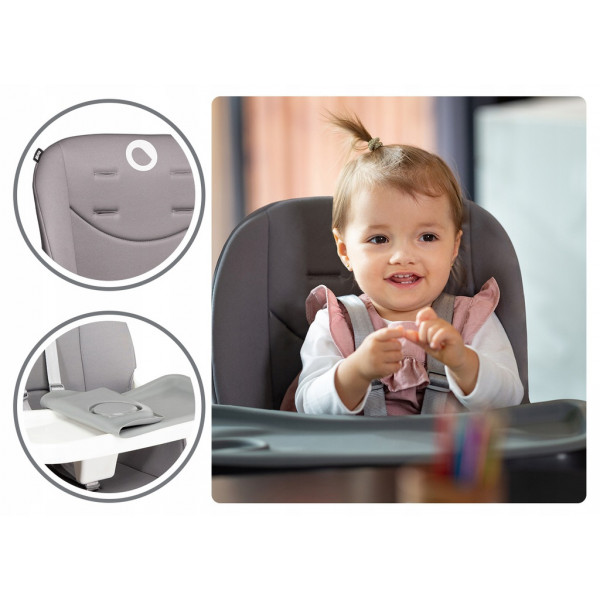 Фото - Стульчик для кормления трансформер Lionelo Mona Stone