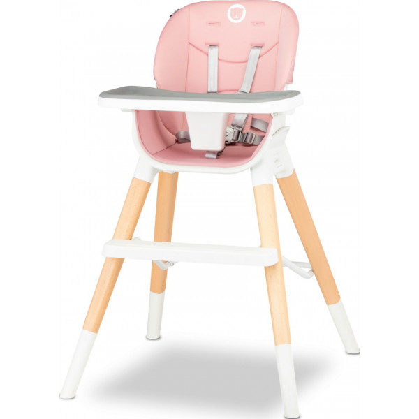 Фото - Стульчик для кормления трансформер Lionelo Mona Bubblegum Фото - Стульчик для кормления трансформер Lionelo Mona Bubblegum