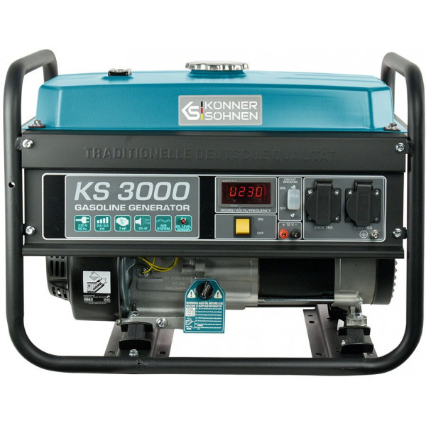 Фото - Генератор бензиновый Konner&Sohnen KS 3000