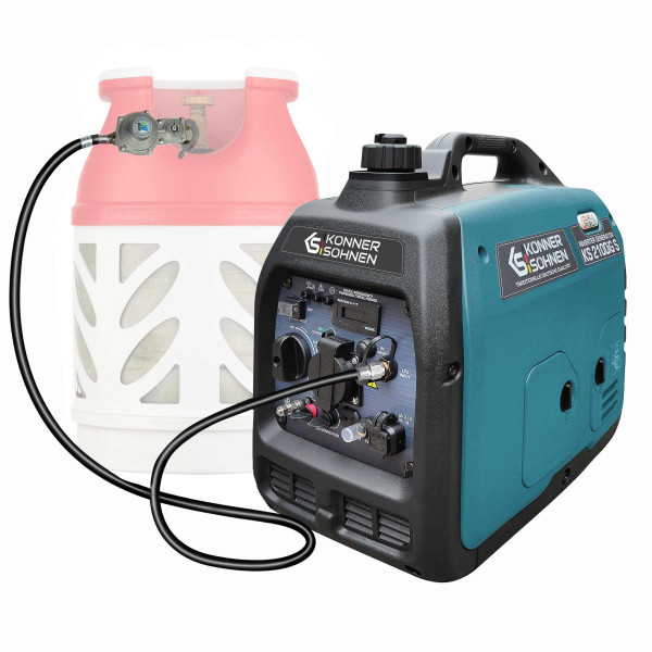 Фото - Генератор бензиновый Konner&Sohnen KS2100IGS Фото - Генератор бензиновый Konner&Sohnen KS2100IGS