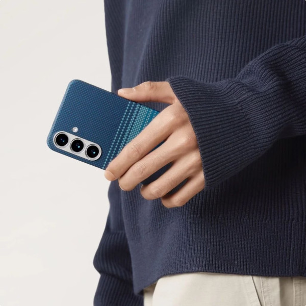 Фото - Чехол для смартфона Pitaka Tactile Woven Case Moonrise for Samsung Galaxy S25 (KS2502)