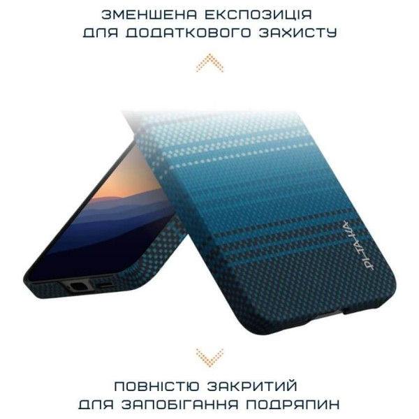 Фото - Чехол для смартфона Pitaka Tactile Woven Case Moonrise for Samsung Galaxy S25 (KS2502)