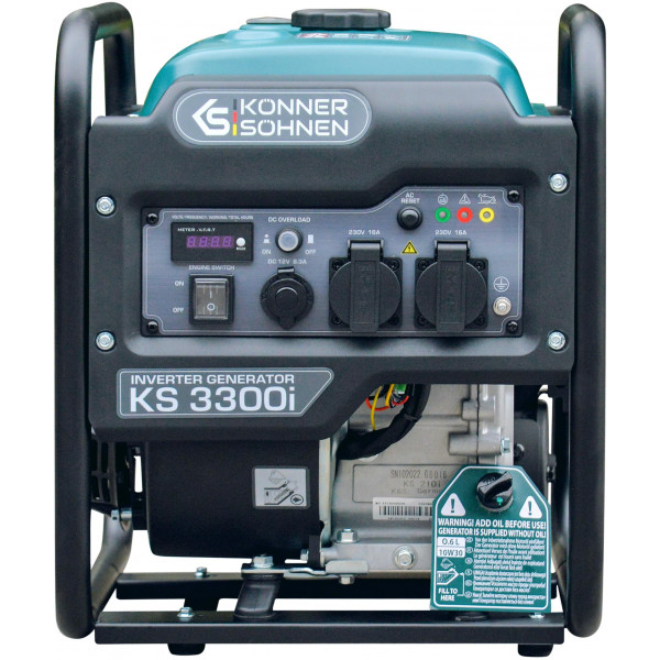 Фото - Генератор бензиновый Konner&Sohnen KS 3300i