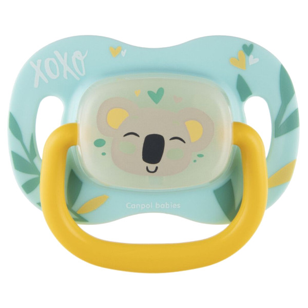 Фото - Симметричная пустышка Canpol babies EXOTIC 18+ мес (34/922_koal) Фото - Симметричная пустышка Canpol babies EXOTIC 18+ мес (34/922_koal)