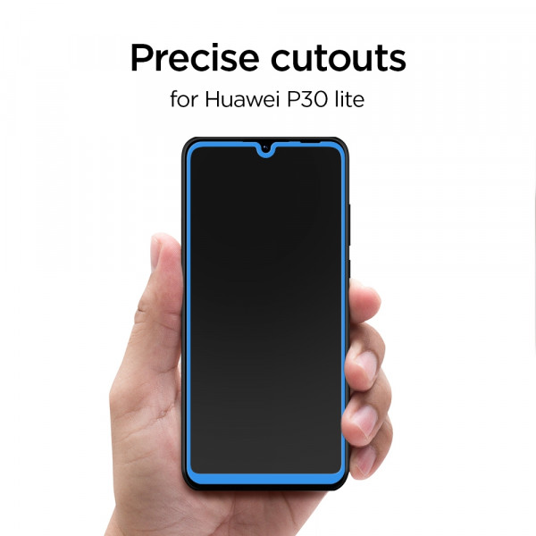Фото - Защитное стекло для смартфона Spigen for Huawei P30 Lite FC HD Black (L39GL26019)