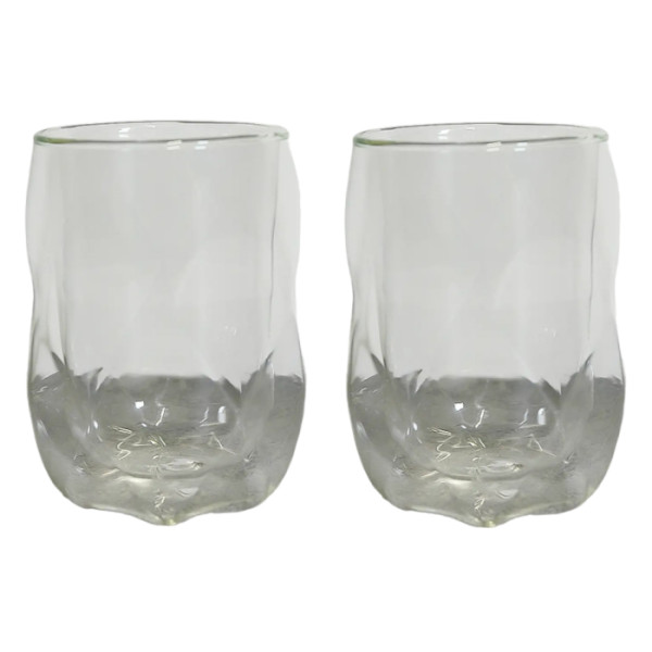Фото - Набор стаканов с двойными стенками Vittora VT-5408-350 CRYSTAL 2 шт. 350 мл Фото - Набор стаканов с двойными стенками Vittora VT-5408-350 CRYSTAL 2 шт. 350 мл