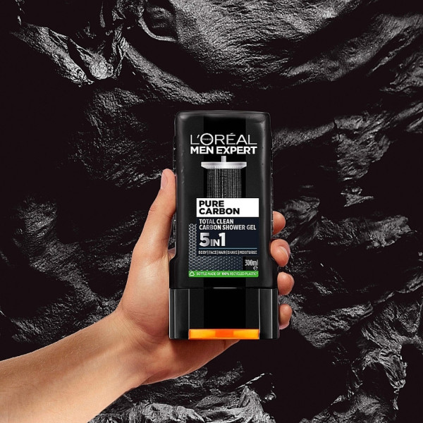 Фото - Гель для душа L'Oreal Paris Men Expert Total Clean 5 в 1 300 мл (3600523535989)