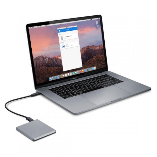 Фото - Жесткий диск внешний LaCie Mobile Drive 5TB USB-C Space Gray (STHG5000402)