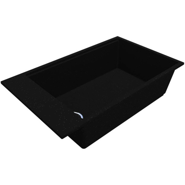 Фото - Мойка кухонная Miraggio LAGOON 760 Black Shine