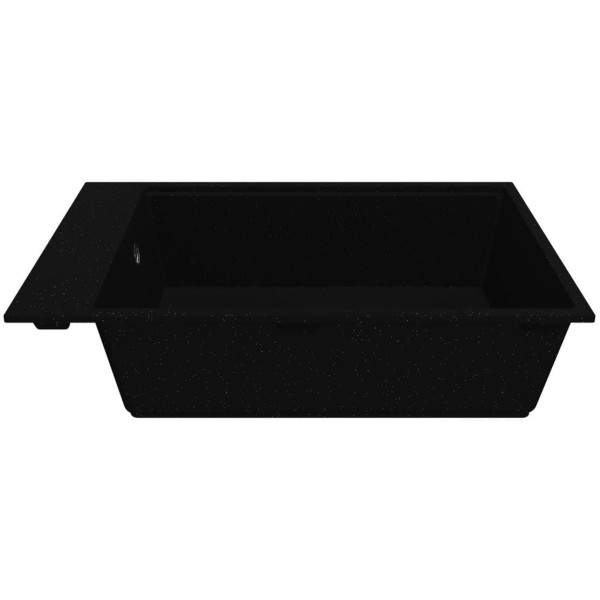 Фото - Мойка кухонная Miraggio LAGOON 760 Black Shine