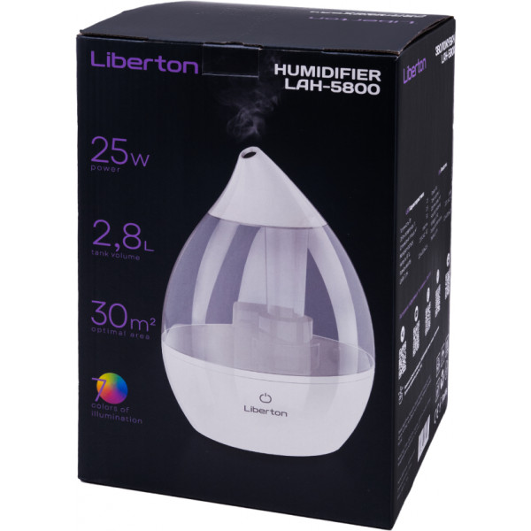 Фото - Микроповреждение - Увлажнитель воздуха Liberton LAH-5800