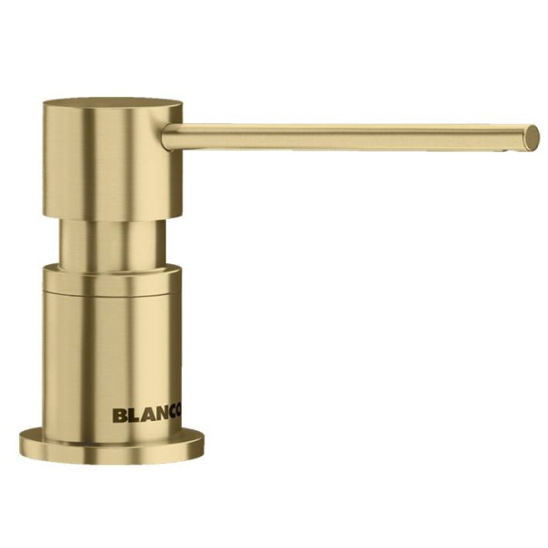 Фото - Дозатор для мыла Blanco 526699 LATO SATIN GOLD Фото - Дозатор для мыла Blanco 526699 LATO SATIN GOLD