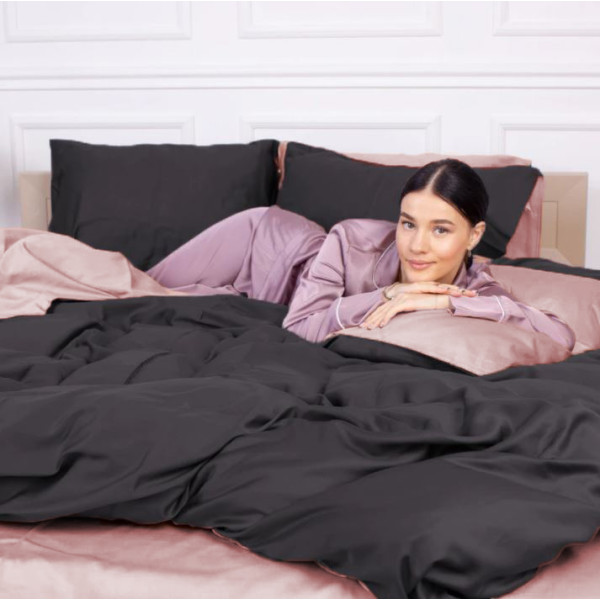 Фото - Комплект постельного белья MirSon Сатин Latte 0165+0240 175х210 см (2200000688644)