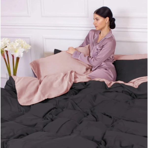 Фото - Наволочка MirSon Сатин 0165+0240 Latte 70х70 (2200001217942)