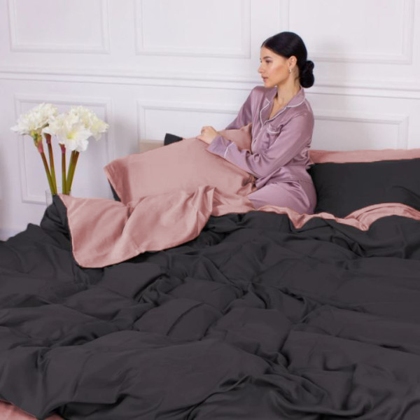 Фото - Комплект постельного белья MirSon Сатин Latte 0165+0240 175х210 см (2200000688644)