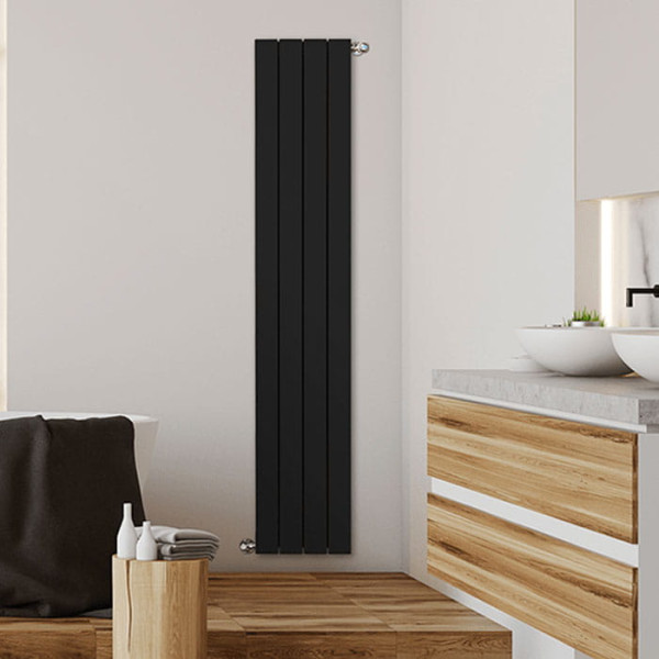 Фото - Радиатор отопления Nova Florida Ledro S/90 1600 мм Black coffee 4 секції  (81ELE05404)