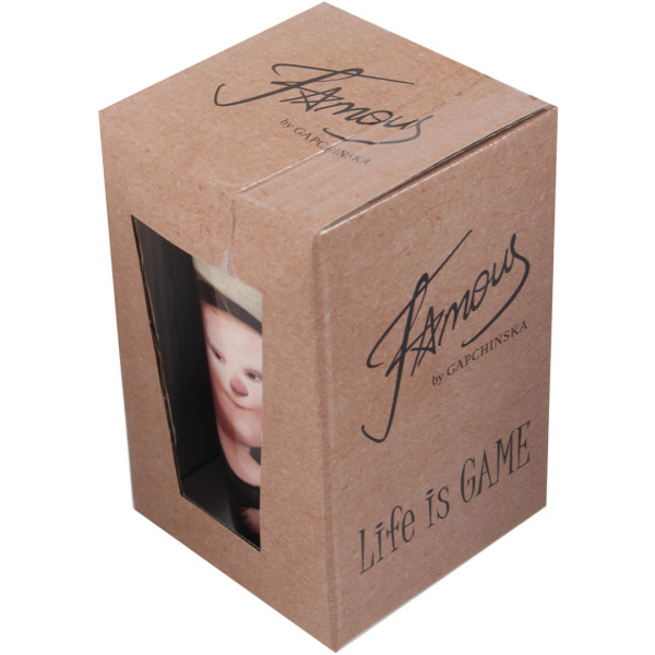 Фото - Чашка Lefard с силиконовой крышкой Famous 400 мл (924-680)