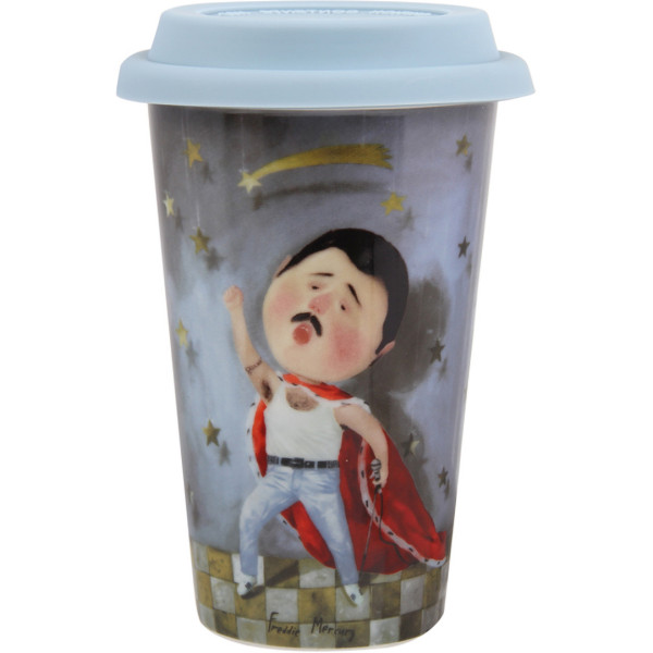 Фото - Чашка Lefard с силиконовой крышкой Famous 400 мл (924-682)