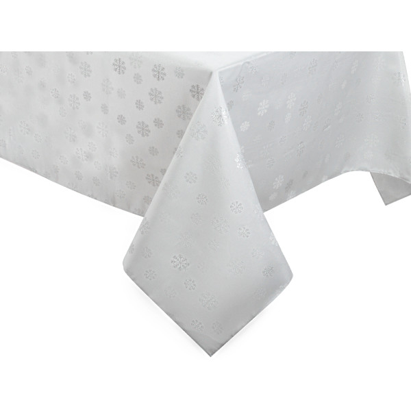 Фото - Скатерть прямоугольная Lefard Karen lurex teflon plata 160х280 см (715-342) Фото - Скатерть прямоугольная Lefard Karen lurex teflon plata 160х280 см (715-342)