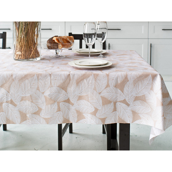 Фото - Скатерть прямоугольная Lefard Pineto beig 140х180 см (715-314)