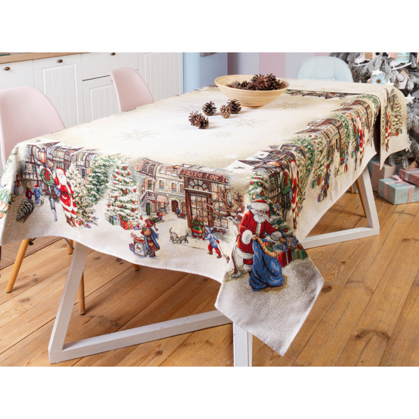 Фото - Скатерть квадратная Lefard Village 100х100 см (732-063)