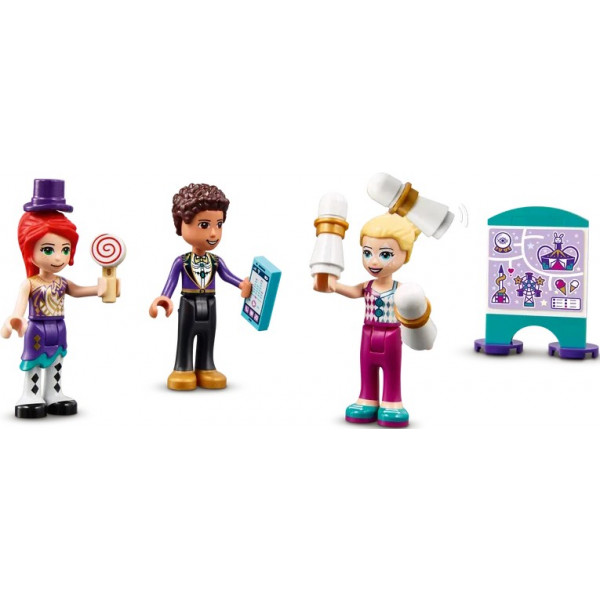 Фото - Конструктор LEGO Friends Волшебное колесо обозрения и горка (41689)