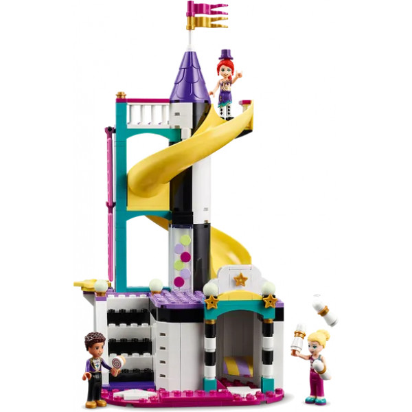 Фото - Конструктор LEGO Friends Волшебное колесо обозрения и горка (41689)