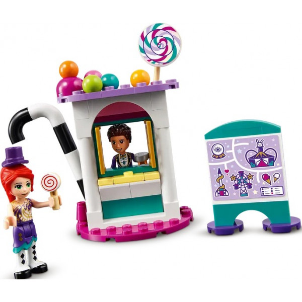 Фото - Конструктор LEGO Friends Волшебное колесо обозрения и горка (41689)