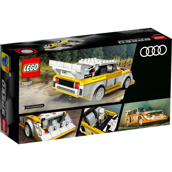 Фото - Конструктор LEGO Speed Champions 1985 Audi Sport quattro S1 (76897)
