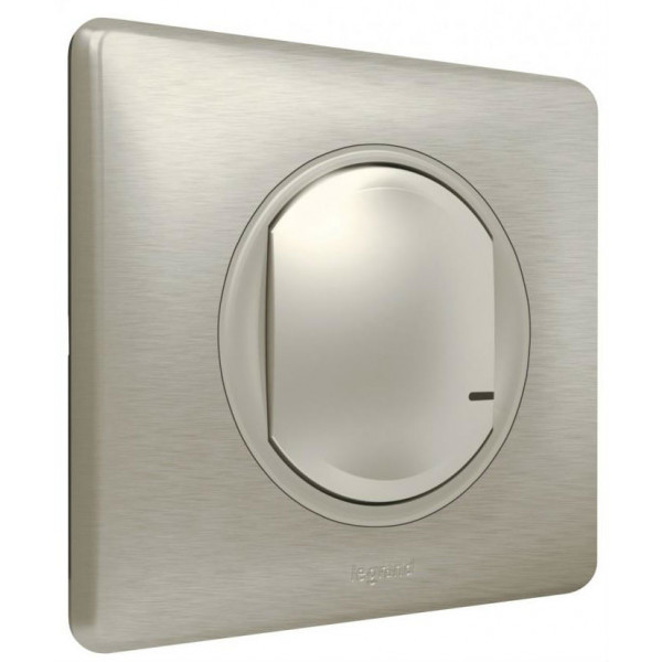 Фото - Беспроводной выключатель Legrand Celiane with Netatmo 1-клавишный Титан (067773)