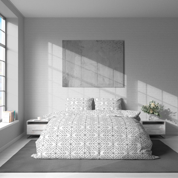 Фото - Комплект постельного белья Lelit Поплин L-2059 полуторный (1201710)