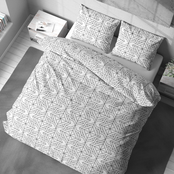 Фото - Комплект постельного белья Lelit Поплин L-2059 полуторный (1201710)