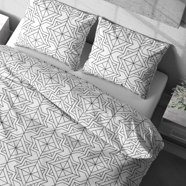 Фото - Комплект постельного белья Lelit Поплин L-2059 полуторный (1201710)