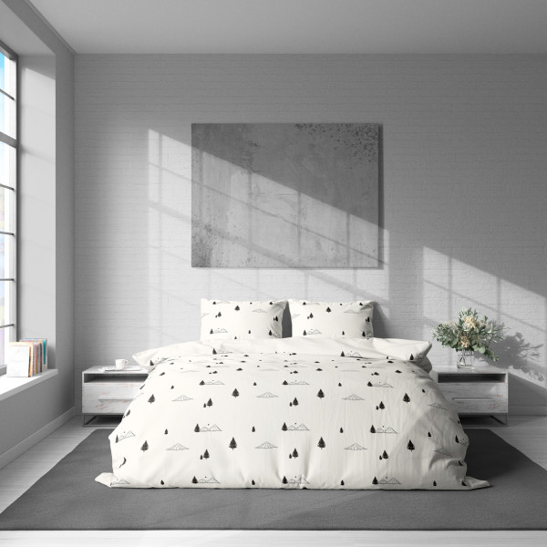 Фото - Комплект постельного белья Lelit Поплин L-2064 полуторный (1201867)