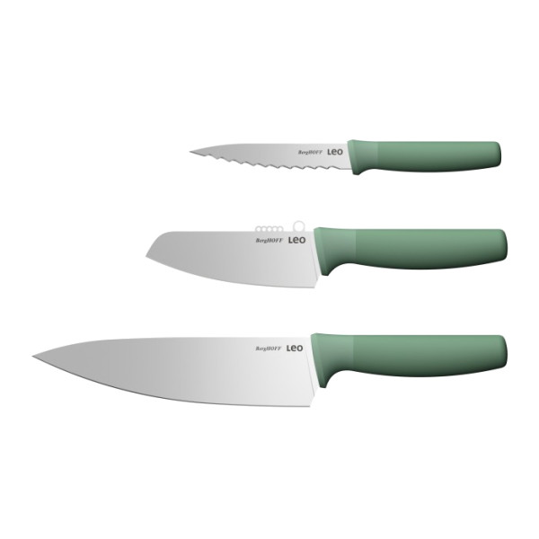 Фото - Набор ножей Berghoff 3950529 LEO FOREST Special 3 пр.