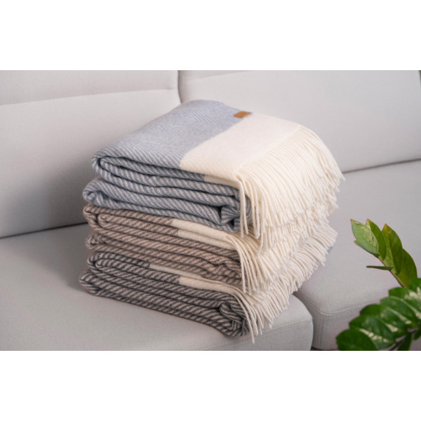 Фото - Плед полуторный Ardesto Leonardo Bianco 140x200 см серый (ART0502LB)