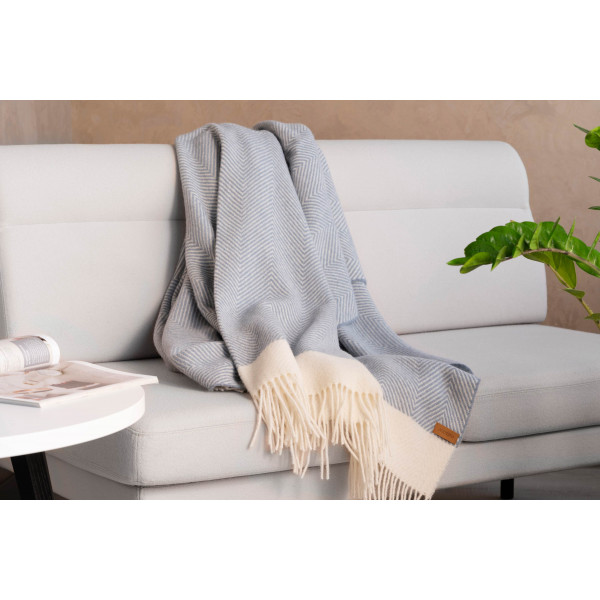 Фото - Плед полуторный Ardesto Leonardo Bianco 140x200 см серый (ART0502LB)