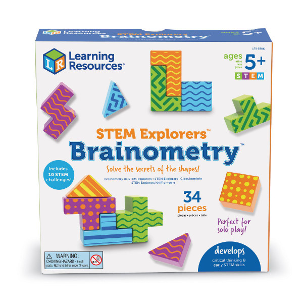 Фото - Настольная игра (5-7 лет) Learning Resources Математический тетрис (LER9306)
