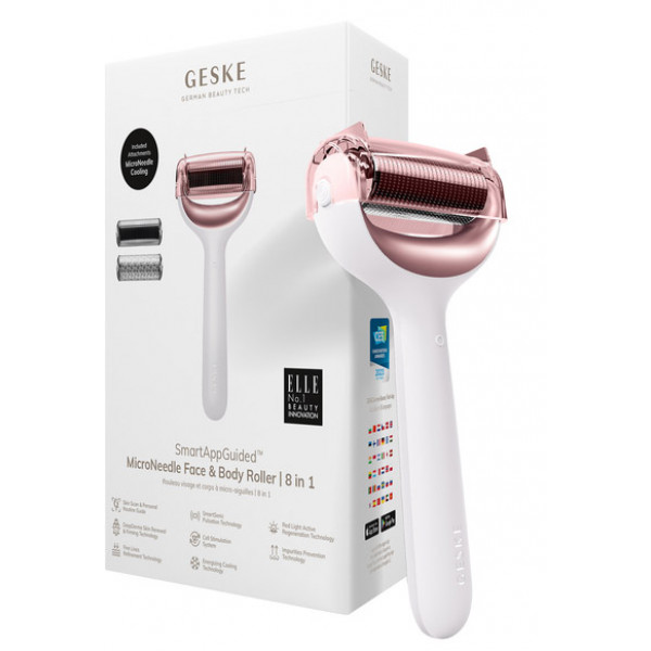 Фото - Массажер для лица GESKE MicroNeedle Face & Body Roller 8 в 1 (GK000043SL01)