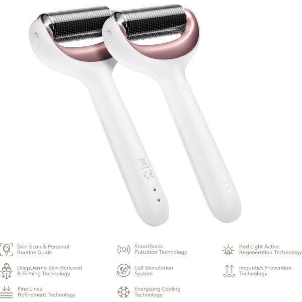 Фото - Массажер для лица GESKE MicroNeedle Face & Body Roller 8 в 1 (GK000043SL01)