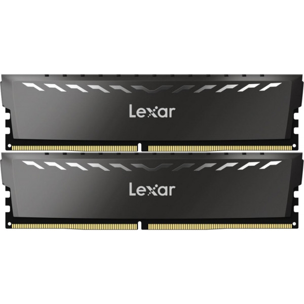 Фото - Память DDR Lexar Thor DDR4 3200MHz 32GB Kit 2x16GB (LD4BU016G-R3200GDXG)
