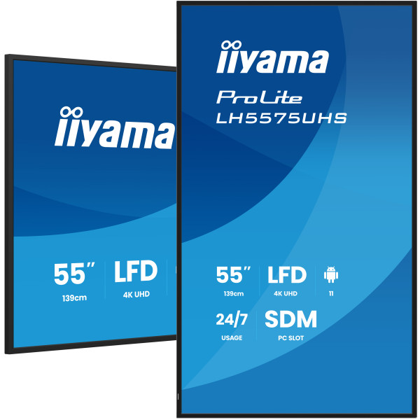 Фото - Интерактивная панель IIYAMA LH5575UHS-B2AG