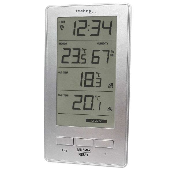 Фото - Термогигрометр Technoline WS9069 IT Silver