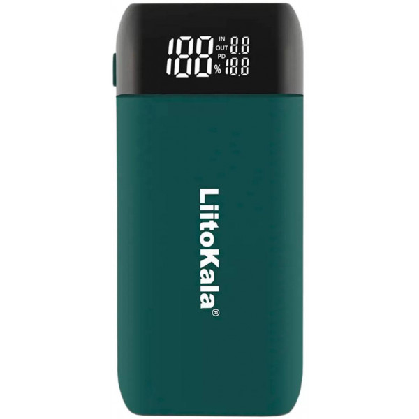 Фото - Батарея мобильная LiitoKala Lii-MP2 Green PowerBank QC3.0&PD3.0