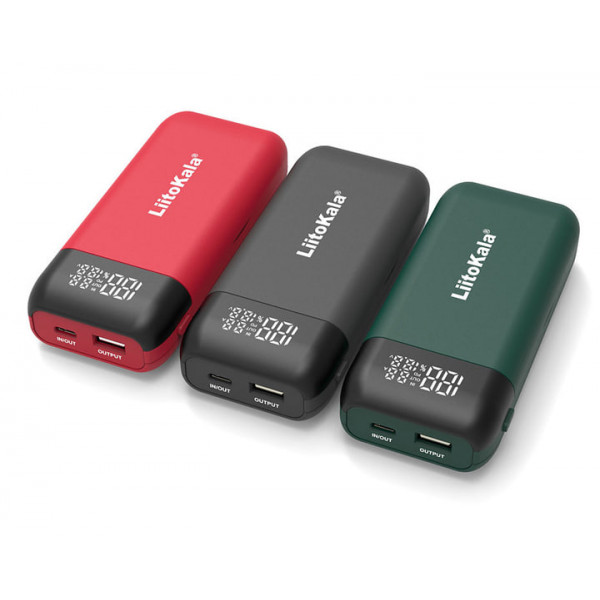 Фото - Батарея мобильная LiitoKala Lii-MP2 Green PowerBank QC3.0&PD3.0
